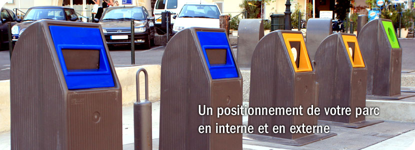 Un positionnement de votre parc en interne et en externe